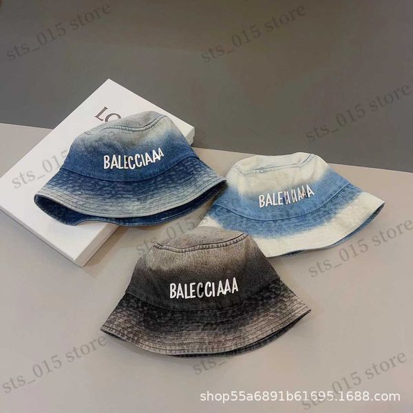

stingy brim hats ba home~correct version color block letter printing fisherman hat sunscreen ins hat t230425, Blue;gray