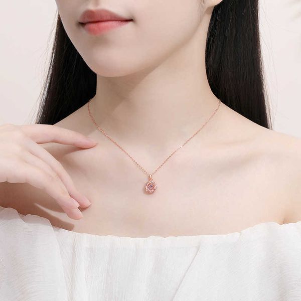 

pendant necklaces elegant ladies diamond pendant luxury personalized 925 sterling silver necklace