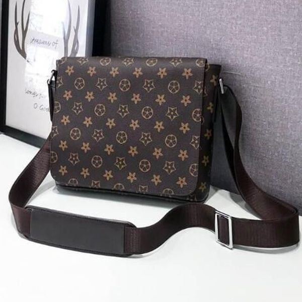 

Men Women Classic Los Viton Designer Bag High Quality Adjustable Shoulder Strap Shoulder Bags Large Capacity Crossbody Bag with Internal Spacing Free Shipping, Yellow