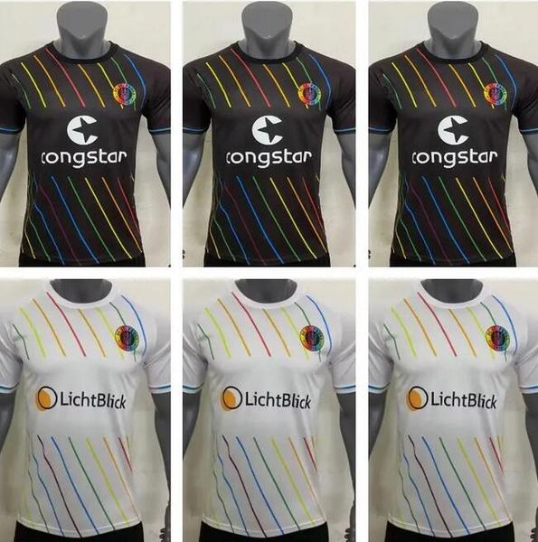 

23 24 st pauli soccer jerseys home away st.pauli becker 20 irvine 7 kyereh 17 hartel 30 smith 8 paqarada 23 medic 18 2023 2024 football shir, Black;yellow