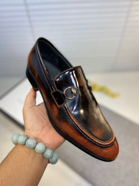 

g8/11model genuine leather oxford designer dress shoes men slip on cap toe office wedding shoes black brown brogue pointed oxfords formal sh