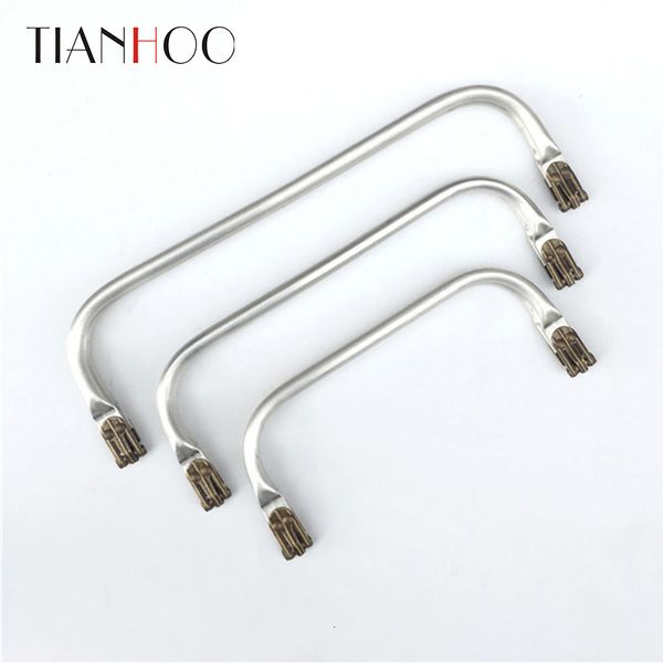 

bag parts accessories 20cm wallet wholesale doctor metal purse framealuminum tube bag handle accessories clutch parts 230425, Black