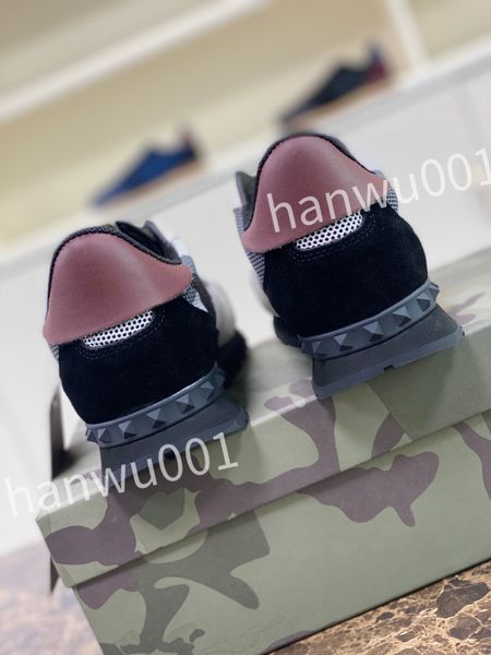 

2023 new luxurys men's sneaker with retro platform shoes genuine leather thick bottom flats classic lace-up casual, Black