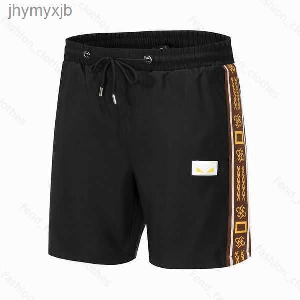 

men summer slim shorts gym fitness running male short pant knee length breathable mesh sportswear designers beach pants 11 btsm, White;black