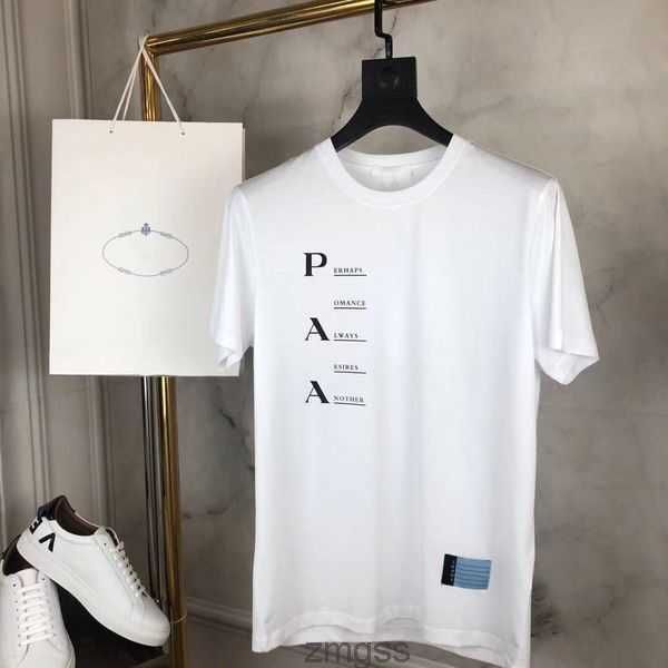 

italy branded occident famous fashion clothing trilateral sign letter graphic summer pure cotton round xxxl collar luxury designer lover paa, White;black
