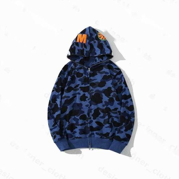 

men's hoodies & sweatshirts shark mens womens fashion men deisigners hoody stylist cartoon sharks printing jacket man high1 quality cas, Black
