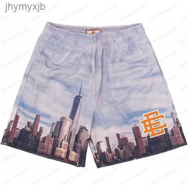 

designer mens ee shorts eric emanuel fitness sports lightning printed 17 color women summer workout casual basketball pants size m//xl/xxl, White;black