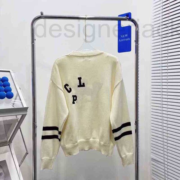 

women's sweaters designer early spring new back paste cloth embroidery no. number black and white contrast color casual knitted sweater, White;black