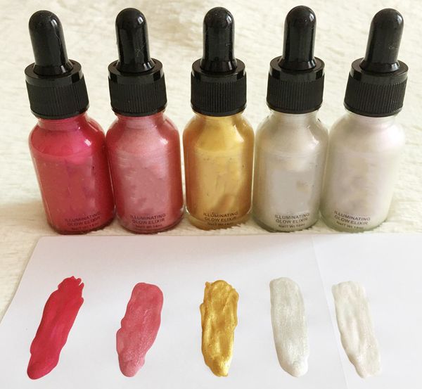 

new oil illuminating glow elixir - 24k gold moon beam highter high gloss color water eye shadow liquid concealer brightens