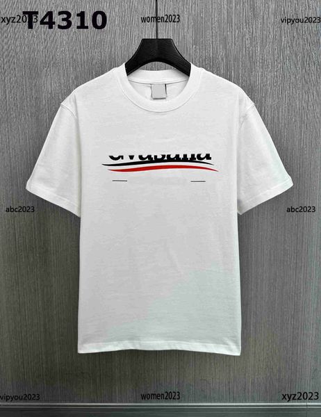 

summer designer t shirt fashion tees round neck short sleeves size m-xxxl #13-14, White;black