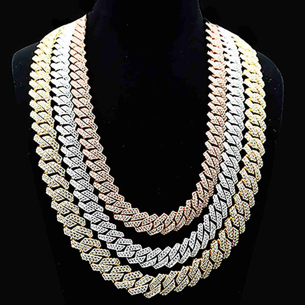 

hip hop women men 14k 18k gold fashion 925 sterling silver accessories diamond fine jewelry cuban link chain moissanite necklace