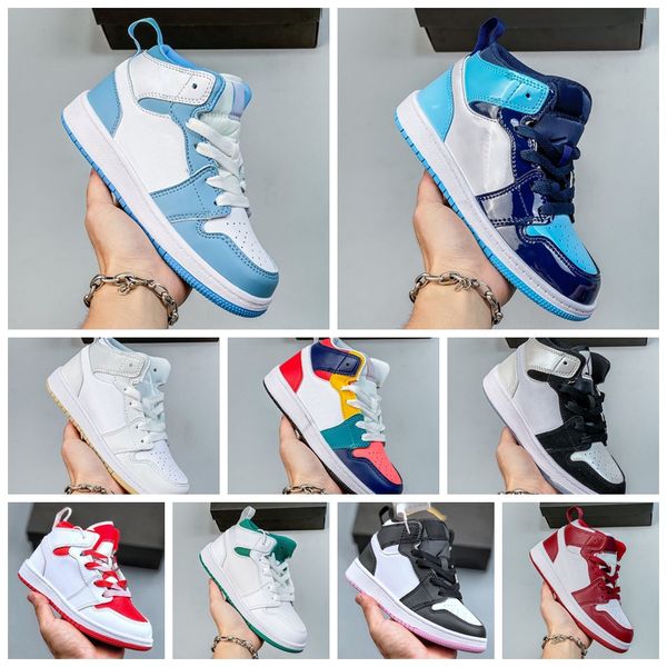 

2023 mid kids baby shoes for toddler boys girls sports black white chunky low cows trainers boy and girl baby athletic outdoor sneakers chil