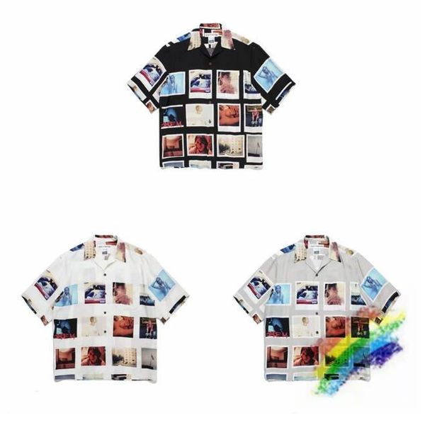 

shirt men women printing hawaiian shirts tee, White;black