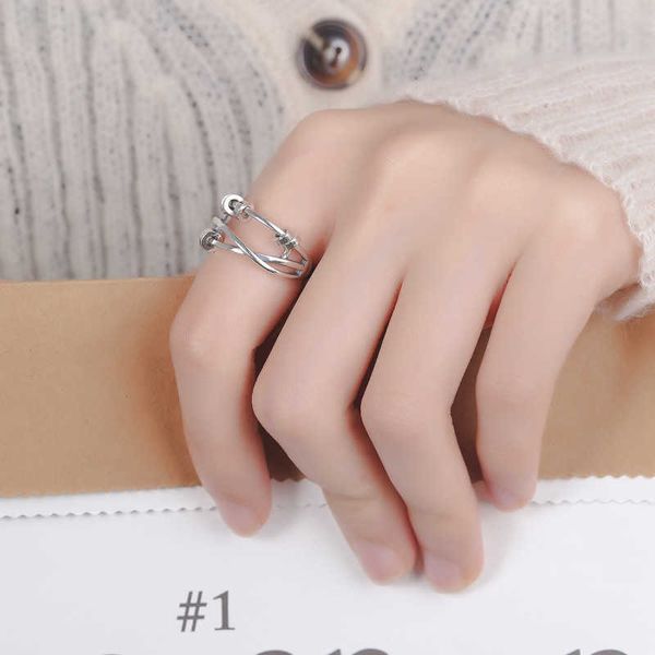 

wedding rings 925 sterling silver anxiety ring for women men fidget peace rings for anxiety stress reliever spinner ring, Slivery;golden