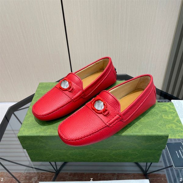 

spring new suede designer men loafers shoes fashion slip on dress male leather comfortable flat shoes moccasins classic driving shoes, Black