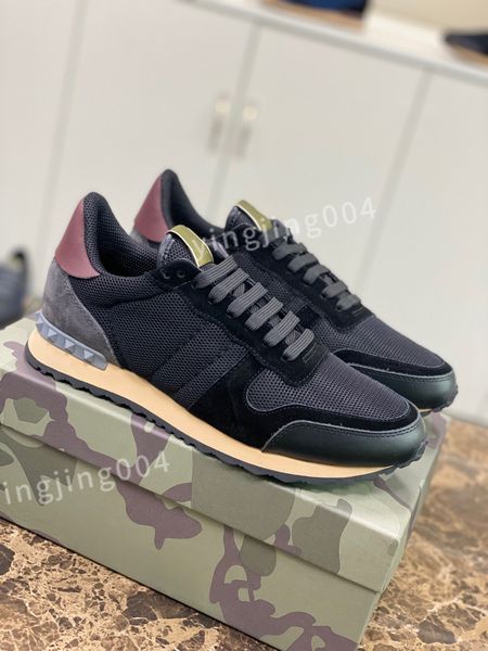

2023 luxurys fashion designer shoes mens womens casual shoes genuine leather classic men sneakers, Black