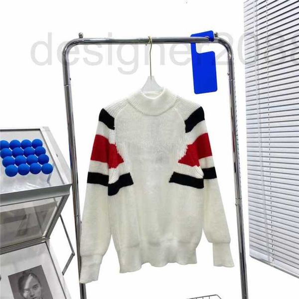 

women's sweaters designer women long sleeve woman o-neckwinter fashion sweate style lady short t shirt letter designer sweater 6vl9, White;black