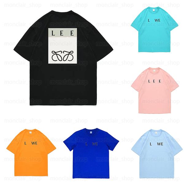 

mens t shirts designer crewneck short back classic printed short sleeve loose casual fashion short sleeve multi-color optional, White;black