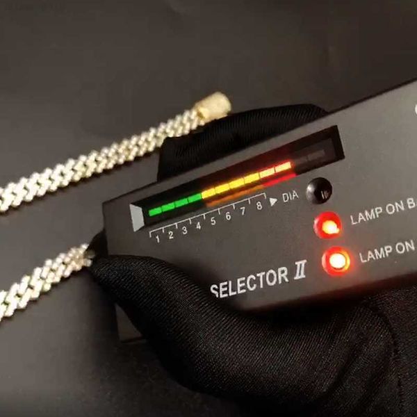 

sterling silver 925 stamp solid lab diamonds iced out moissanite cuban link chain