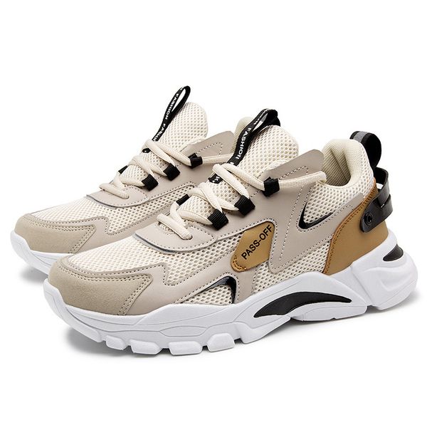 

runners summer running trainers fashion outdoor shoes spring and fall hiking men women walking jogging sports sneakers33301-0003, Black