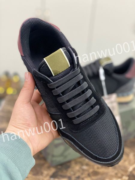 

men sneaker with retro platform shoes genuine leather thick bottom flats classic lace-up casual, Black