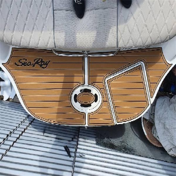 

sea ray 200/220 select swim platform pad boat eva foam faux teak deck floor mat