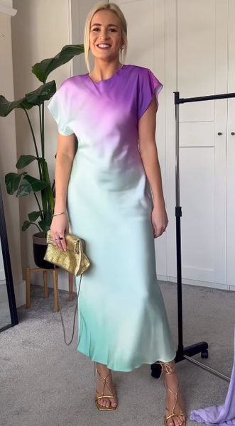

casual dresses elegant women tiedyed long fashion loose o neck sleeveless vestidos 2023 summer female vacation midcalf 230424, Black;gray