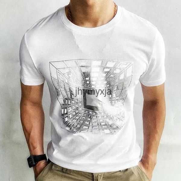 

men's t-shirt 3d printing designer short-sleeved high-quality fabric quick-drying anti-wrinkle quality classic men's ffff 1 9eu1, White;black