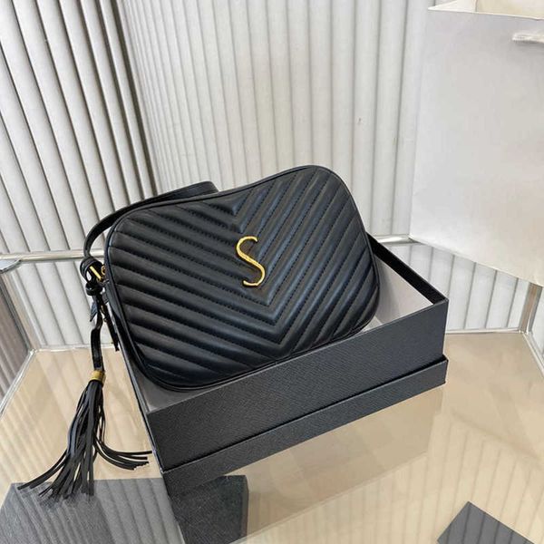 

shoulder bag crossbody purses designer women handbags leather camera bags trend stripes shopping handbag lady messenger bags 230208