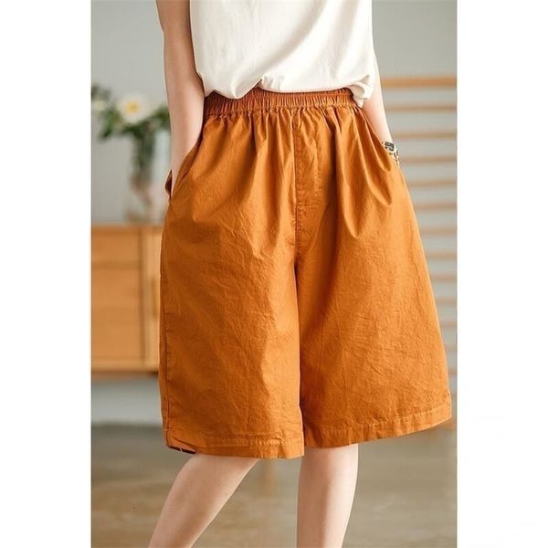 

women's shorts cotton linen shorts women casual high waist oversized shorts solid versatile fashion wide leg pants women's summer, White;black