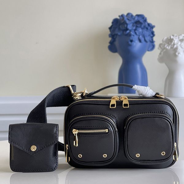 

designer shoulder bag luxury crossbody bag handbags genuine leather chain bag 18cm level replication camera bag with box wl149