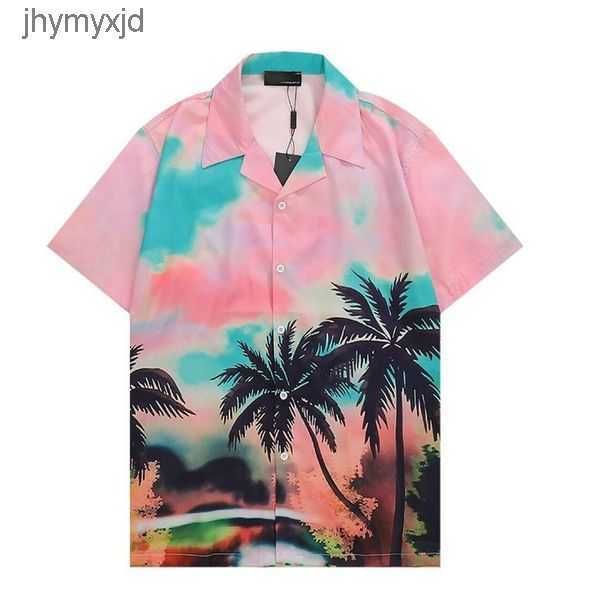 

designer men's shirts spring summer classic basic style printed short sleeve europe fashion cotton casual slim shirt -3xl 10 rbvf, White;black