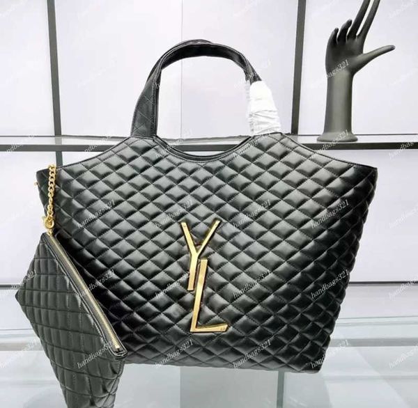 

icare maxi bag 58cm and 48cm ylsl designer bag women tote bags attaches crossbody shopping beach famous large totes shoulders purse genuine