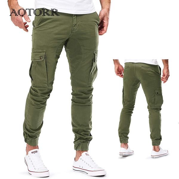

men's pants men's cargo pants military style autumn spring tactical pant men outwear plus size many pocket long trousers male zipp, Black