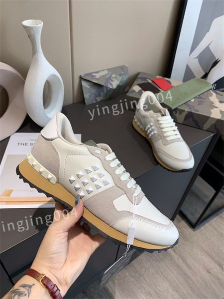 

luxurys fashion designer shoes mens womens casual shoe genuine leather classic men sneakers, Black