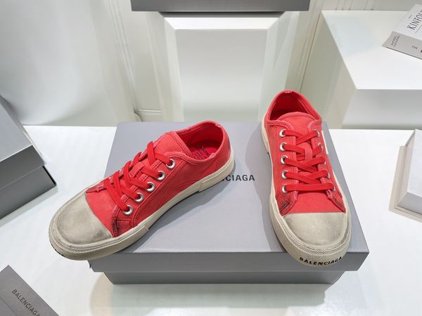 

2023 summer new arrival womens and mens luxury designer beautiful sneaker casual designer shoes - womens and mens eu size 35-45 shoes sneake, Red;white