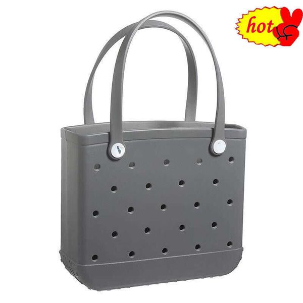 

fashion eva bag women tote large shopping basket bags lady storage washable beach silicone bog bag purse eco jelly candy wallet