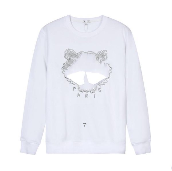 

2023 designer women's embroidery hoodie women's pullover loose men's and same style t-shirt #948 43aw, Black