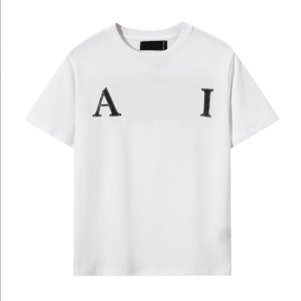 

summer mens designer t shirt casual man womens loose tees with letters print short sleeves sell luxury men t shirt size s-3xl, White;black