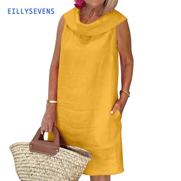 

dresses fashion women's dresse casual solid color sleeveless dresses for women mother pocket design summer daliy maxi dress vestidos, Black;gray