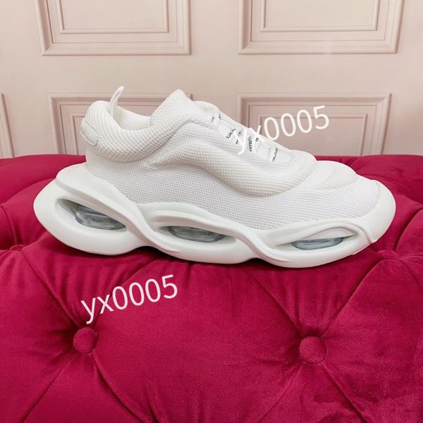 

new designer women shoe leather lace up men fashion platform sneakers white black mens womens luxury casual shoes