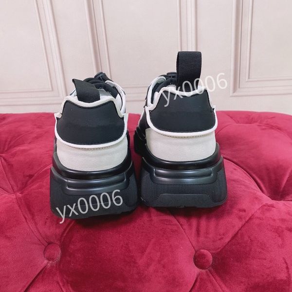 

new women quality dunks running shoes brand black white leather platform shoes outdoor sports trainers breathable sneakers
