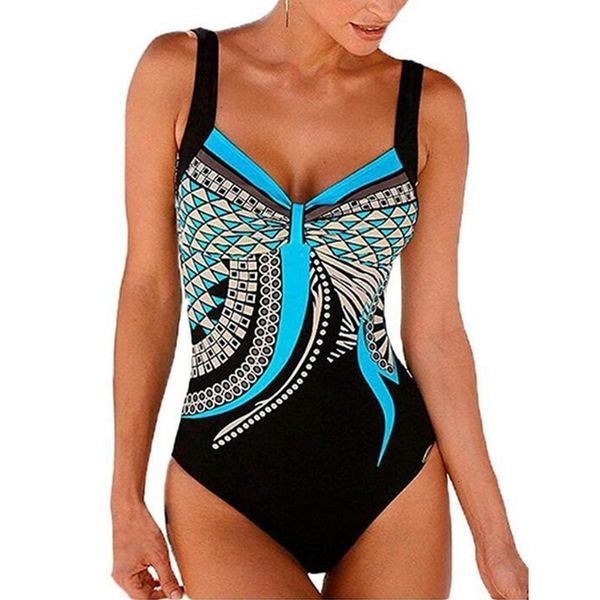 

women's swimwear fashion swimsuit women beach wear swimwear with pad wire print bathing suits swimming suit for women bodysuit 230425, White;black