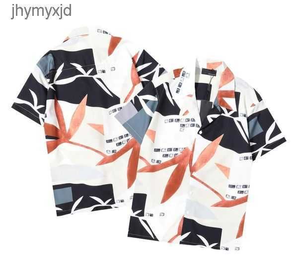 

designer men's shirts spring summer classic basic style printed short sleeve europe fashion cotton casual slim shirt -3xl 7 6trj, White;black