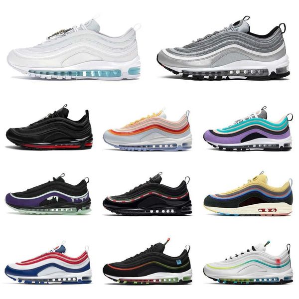

trainers max sports shoes mens women mschf x inri jesus undefeated black summit triple good white metalic gold designer air 97s sean sliver