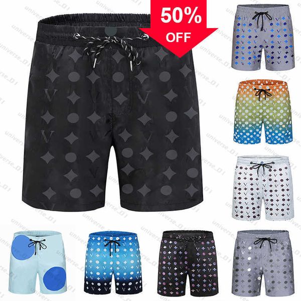 

summer mens shorts mix brands designers fashion board short gym mesh sportswear quick drying swimwear printing man s clothing swim beach pan, White;black
