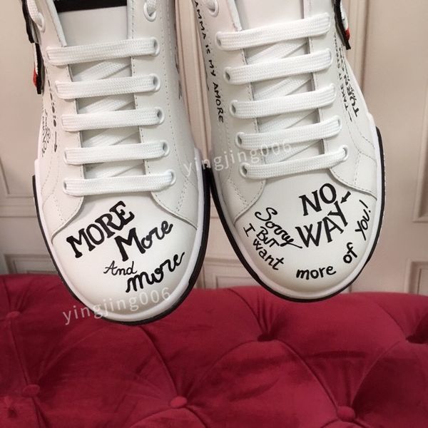 

2023new women designer quality casual shoes travel leather lace-up sneaker fashion lady flat running trainers letters men gym sneakers, Black