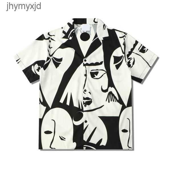 

printed vintage street men's shirt summer polo shirts man male 1 lt55, White;black