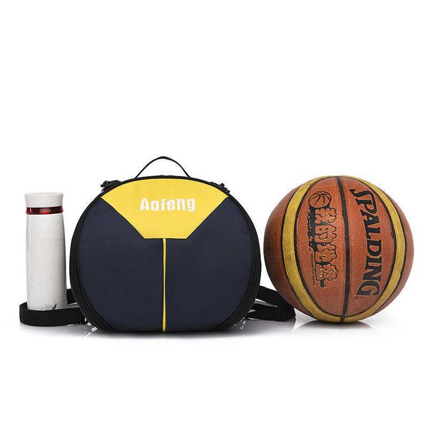 

outdoor bags new boys girls basketball bag training sports backpack adjustable single shoulder football bag for men women kids j230424