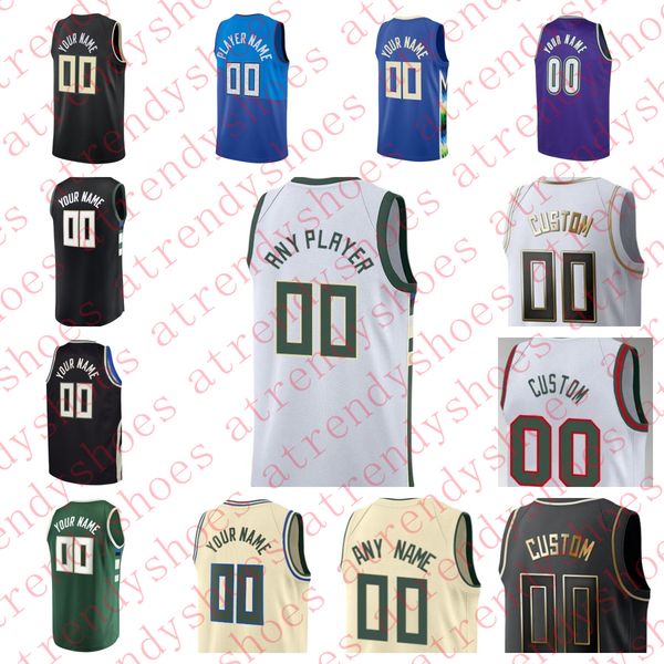 

custom jersey men women youth brook lopez jrue holiday khris middleton giannis bobby portis grayson allen antetokounmpo basketball jerseys 3, Black;red